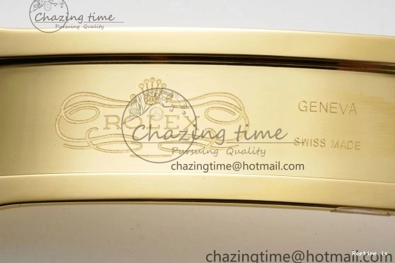 1222 OnTrend Daytona 116518 BTF 1:1 Best Edition YG Black Dial on Oysterflex Rubber Strap SA4130 V 2260